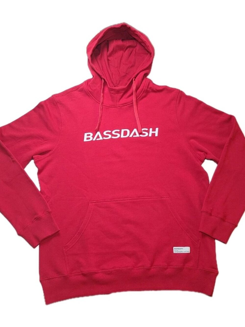 Bass Fishing Red Hoodie Sweater By Bassdash Mens Size L Outdoor Gentle On Skin😍